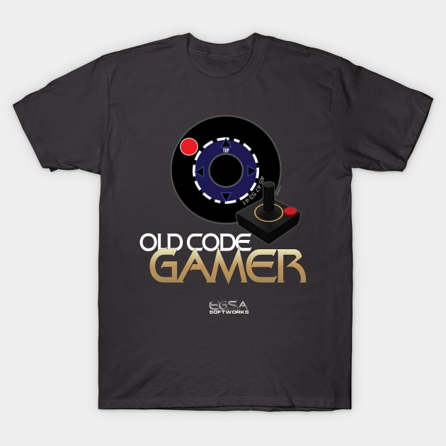 Egsa Old Code Gamer T-Shirt by egsa